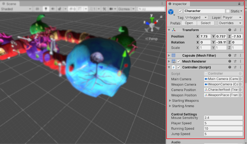 Unity Inspector 窗口