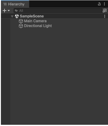 Unity Hierarchy 窗口