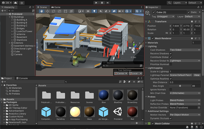 Unity Scene View 界面